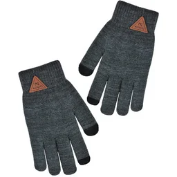 Chłopięce rękawiczki dotykowe, ciepłe Noviti RZ020-B-01 Szare - Rękawiczki dla dzieci - miniaturka - grafika 1