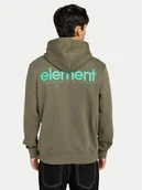 Bluzy męskie - Element Bluza Lowcase Bp Po ELYSF00296 Khaki Regular Fit - miniaturka - grafika 1
