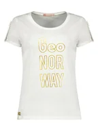 Koszulki i topy damskie - Geographical Norway Koszulka "Joloua" w kolorze białym - miniaturka - grafika 1
