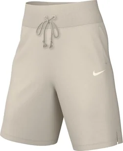 Nike DQ5717-104 W NSW PHNX FLC HR Shrt Baller szorty damskie LT Orewood BRN/Sail Rozmiar XL-T - Spodenki damskie - miniaturka - grafika 1