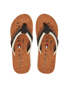 Tommy Hilfiger Japonki FM0FM05647 Czarny - Klapki i japonki męskie - miniaturka - grafika 1