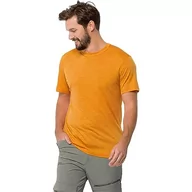 Koszule męskie - Jack Wolfskin Fryzura S/S M Koszula męska, Pomarańczowy pęknięcie, L - miniaturka - grafika 1