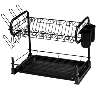 SK SUSZARKA DO NACZYŃ 52 x 24 x 36 cm 2-POZIOMOWA KRISBERG KS-2511 emix - Suszarki do naczyń - miniaturka - grafika 1