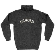 Bluzy sportowe męskie - Golf Devold Nansen Legacy High Neck Rozmiar: M / Kolor: ciemnoszary - miniaturka - grafika 1