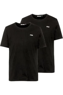 Koszulka męska Fila Brod Tee t-shirt 2-pak czarna - Koszulki męskie - miniaturka - grafika 1