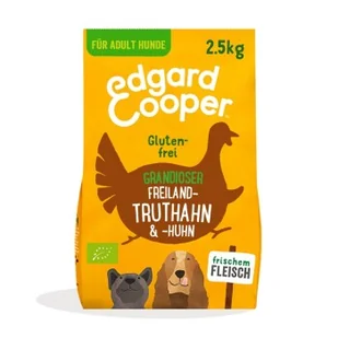 Edgard & Cooper Bio Adult Wspaniały indyk i kurczak z wolnego wybiegu 2,5 kg - Sucha karma dla psów - miniaturka - grafika 1