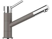 Baterie kuchenne - Bateria stojąca BLANCO Kano Silgranit-Look Wulkaniczny szary/chrom 526950 - miniaturka - grafika 1