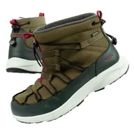 Buty sportowe męskie - Buty śniegowce Keen Uneek Chukka M 1025447 zielone - miniaturka - grafika 1