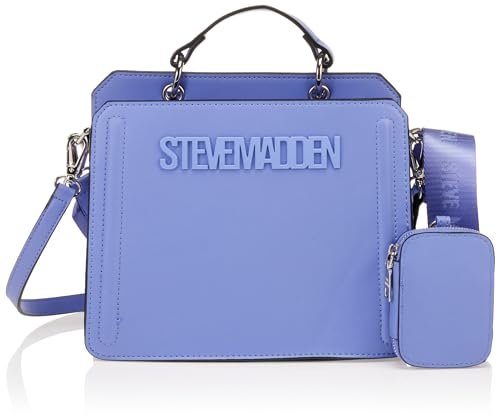 Steve Madden Damska torba crossbody Bevelyn Cabrio, jeden rozmiar, Fioletowy wir, One Size