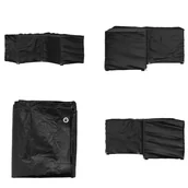 Pokrowce na meble ogrodowe - vidaXL Pokrowiec na meble ogrodowe w kształcie litery L 16 oczek 215x215x90 cm - Pokrowiec na meble ogrodowe - Pokrowce na meble ogrodowe - Pokrowce na meble ogrodowe - Pokrowce na meble ogrodowe - Pokrowce na meble tarasowe - miniaturka - grafika 1