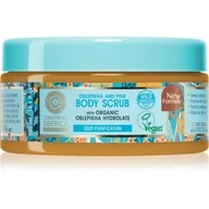 Peelingi do ciała - Natura Siberica peeling do ciała rokitnik i miód głębokie oczyszczanie 300 ml - miniaturka - grafika 1