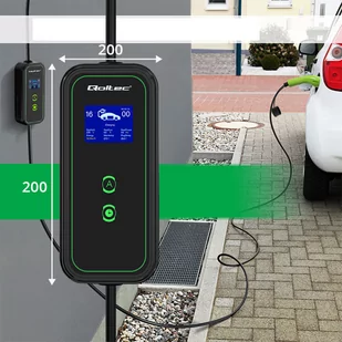 Qoltec Mobilna ładowarka do samochodów EV 2 w 1 typ2 | 7kW | 230V | CEE 5 PIN - Zabawki zdalnie sterowane - miniaturka - grafika 12