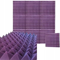 Inne akcesoria studyjne - DNA AM2 PR panel akustyczny zestaw 10 szt. fioleto - miniaturka - grafika 1