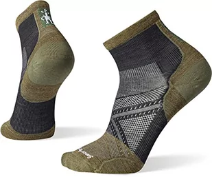 Smartwool Unisex Cycle Zero Cushion skarpety do kostki, czarne, XL, Czarny, XL - Skarpetki damskie - miniaturka - grafika 1