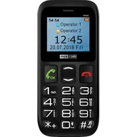 Telefony komórkowe - Maxcom MM426 SE Czarny - miniaturka - grafika 1