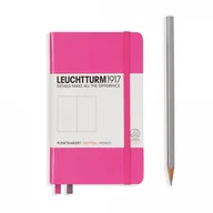 Pozostałe książki - LEUCHTTURM1917 348107 Notatnik Pocket (A6), twarda okładka, 187 ponumerowanych stron, New Pink, Dotted - miniaturka - grafika 1