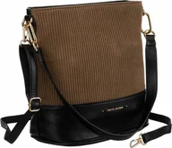 Torebki damskie - David Jones Torba damska ze skóry ekologicznej z odpinanym paskiem - David Jones NoSize - miniaturka - grafika 1