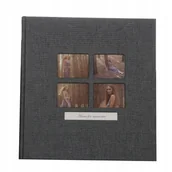Albumy fotograficzne - Goldbuch ALBUM 27667 MODERN STYLE BLACK 60PG/BL 4 okna AL678 - miniaturka - grafika 1