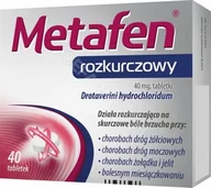 Układ moczowy i płciowy - Polpharma Metafen rozkurczowy 40 mg x 40 tabl - miniaturka - grafika 1