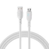 Kable - Kabel USB - micro USB 2.4A 2m Joyroom S-UM018A13 - biały - miniaturka - grafika 1