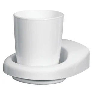 Szklanka Laguna biały - Kubki na szczoteczki do zębów - miniaturka - grafika 1