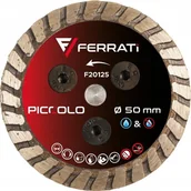 Tarcze do pił - Einhell Tarcza diamentowa podcinająca 50mm Ferrati Piccolo do betonu i kamienia - miniaturka - grafika 1