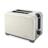 Tostery - Toster VINTAGE CUISINE Retro Chromowany Kremowy - miniaturka - grafika 1
