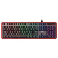 Klawiatury - Havit KB865L RGB czarna - miniaturka - grafika 1