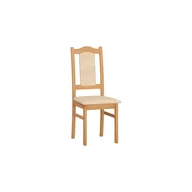 Krzesła - Krzesło A MebloCross Biały Mat, Tkanina Monaco - miniaturka - grafika 1