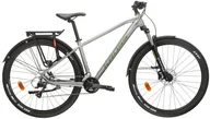 Rowery - Rower górski KROSS HEXAGON 4.0 EQ 29 XXL(21") SZARY/ZIELONY POŁYSK - miniaturka - grafika 1