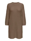 Sukienki - ONLY Sukienka dzianinowa w kolorze brązowym - miniaturka - grafika 1