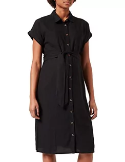 Sukienki - Noppies Damska sukienka Nursing Short Sleeve Koloa, Black - P090, 36 PL - grafika 1