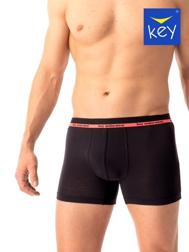 SZORTY KEY MXH-287 B25 CZ (kolor czarny, rozmiar M)