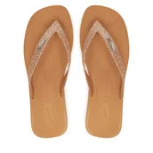 Klapki i japonki damskie - Japonki Melissa Melissa Sun Long Beach II Ad 35781 Brązowy - miniaturka - grafika 1