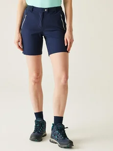 Regatta Szorty funkcyjne "Mountain II" w kolorze granatowym - Odzież trekkingowa damska - miniaturka - grafika 1