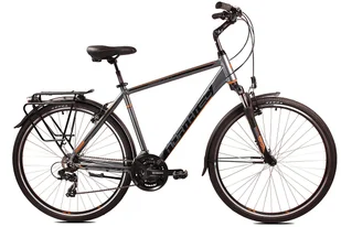 Bergon VB TR Czarno-grafitowo-pomarańczowy 20" - Rowery - miniaturka - grafika 1