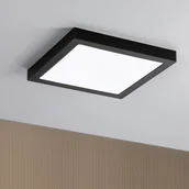 Lampy sufitowe - Paulmann Abia panel LED 4 000 K kątowy 30cm czarny - miniaturka - grafika 1