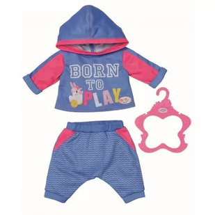 Zapf Creation Baby born - Zestaw do joggingu 43cm - - Akcesoria dla lalek - miniaturka - grafika 1