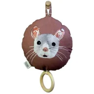 Karuzele dla niemowląt - NUUKK - pozytywka z gryzakiem bukowym MOUSE - miniaturka - grafika 1