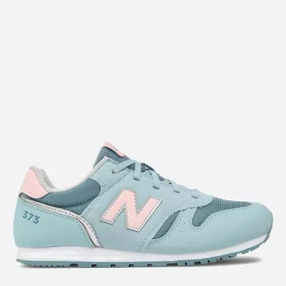 Buty dla dziewczynek - Buty sportowe dziecięce New Balance 373 YC373JP2 37 Turkusowe (196307150644) - grafika 1