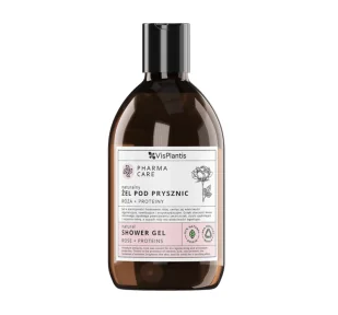 Naturalny żel pod prysznic Pharma Care Róża i Proteiny 500ml - Kosmetyki do kąpieli - miniaturka - grafika 1