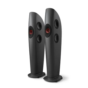 KEF Blade Two Meta kolumna podłogowa (sztuka) Charcoal Grey Red - Głośniki i kolumny - miniaturka - grafika 1