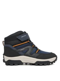 Geox Śniegowce J Himalaya B Abx J46FRD 050FU C0659 D Granatowy - Buty dla chłopców - miniaturka - grafika 1