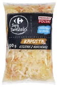 Mieszanki warzywne, sałatki - Kapusta kiszona z marchewką folia 500 g - miniaturka - grafika 1