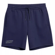 Spodenki męskie - 4F Spodenki Męskie Dresowe Granatowe 2Xl - miniaturka - grafika 1