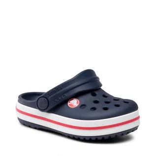 Buty dla chłopców - Klapki CROCS - Crocband Clog K 204537 Navy/Red - grafika 1
