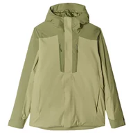Kurtki męskie - Męska kurtka narciarska 4F Technical Jacket M575 Rozmiar: M / Kolor: oliwkowy - miniaturka - grafika 1