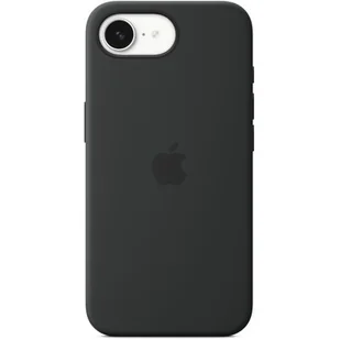 Etui APPLE Silicone Case do iPhone 16e Czarny - Etui i futerały do telefonów - miniaturka - grafika 1