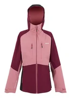 Kurtki i kamizelki sportowe damskie - Regatta Kurtka funkcyjna 3w1 "Carletta" w kolorze różowo-jasnoróżowym - miniaturka - grafika 1