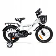 Rowery - Rower dziecięcy dla chłopca SIrox Pirate koło 12 " biały - miniaturka - grafika 1